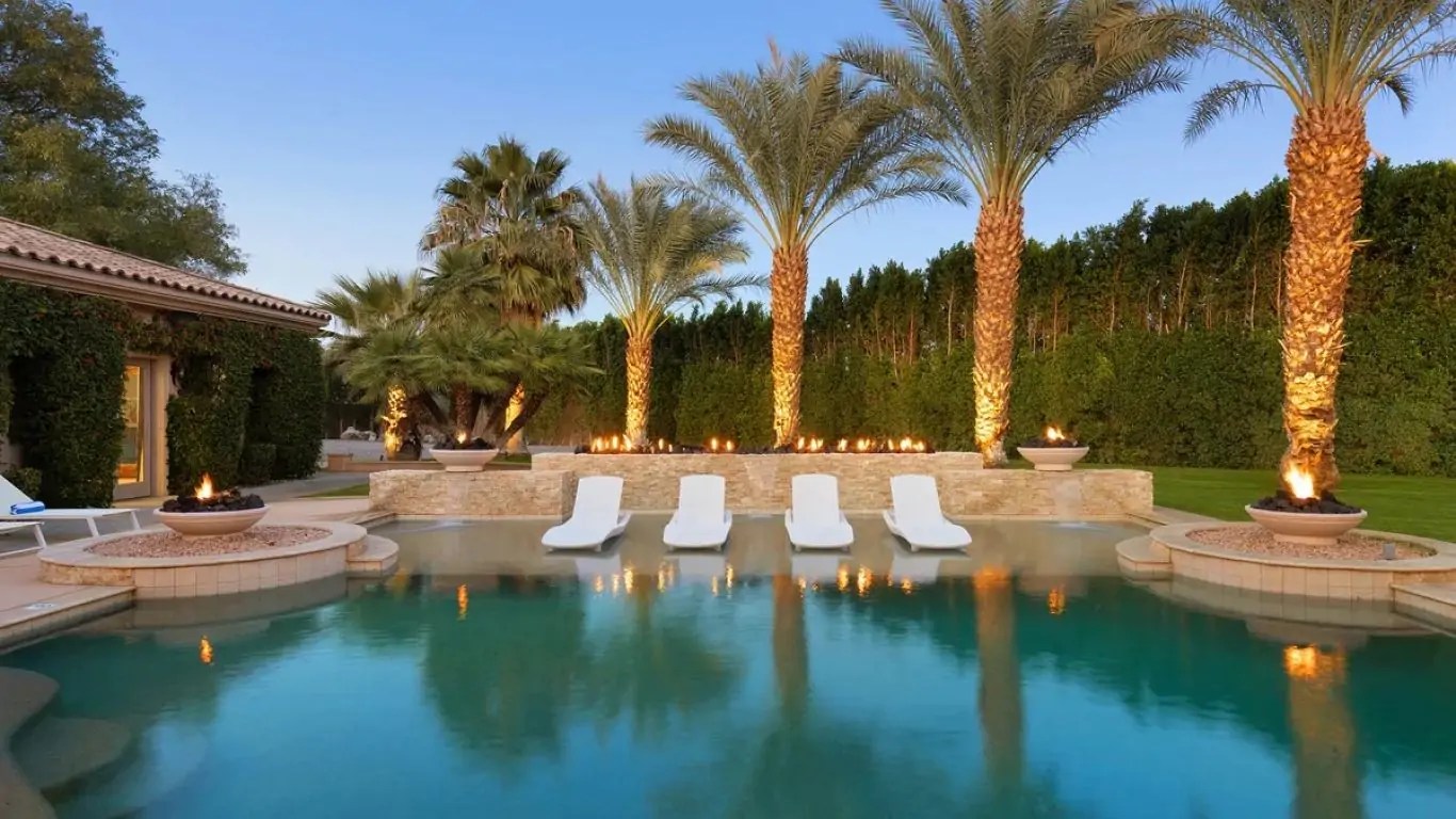 The Date Palm Estate Palm Springs Ultra Luxury Vacation Homes LVH