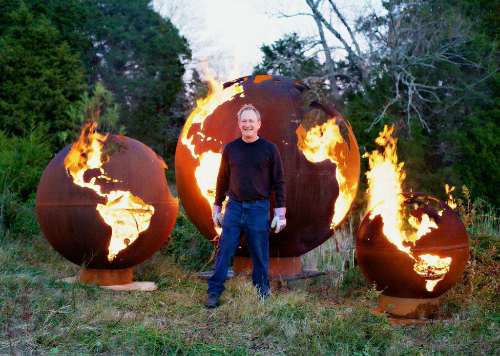 Fire Pit Art by Rick Wittrig