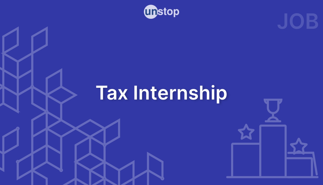Tax Internship by KPMG! // Unstop