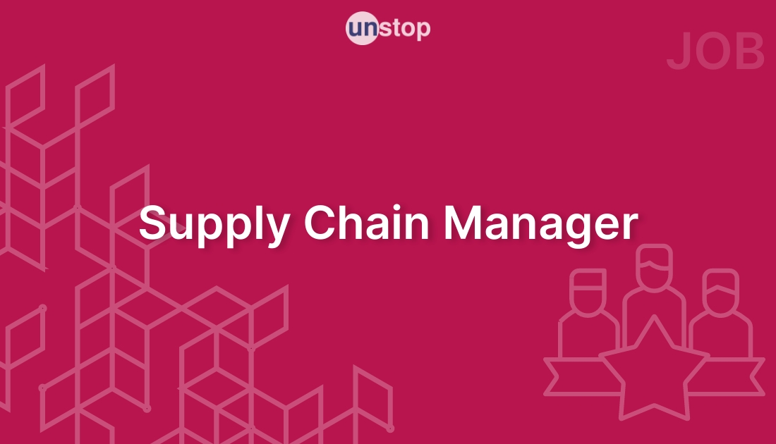 Supply Chain Manager by Johnson & Johnson India! // Unstop (formerly
