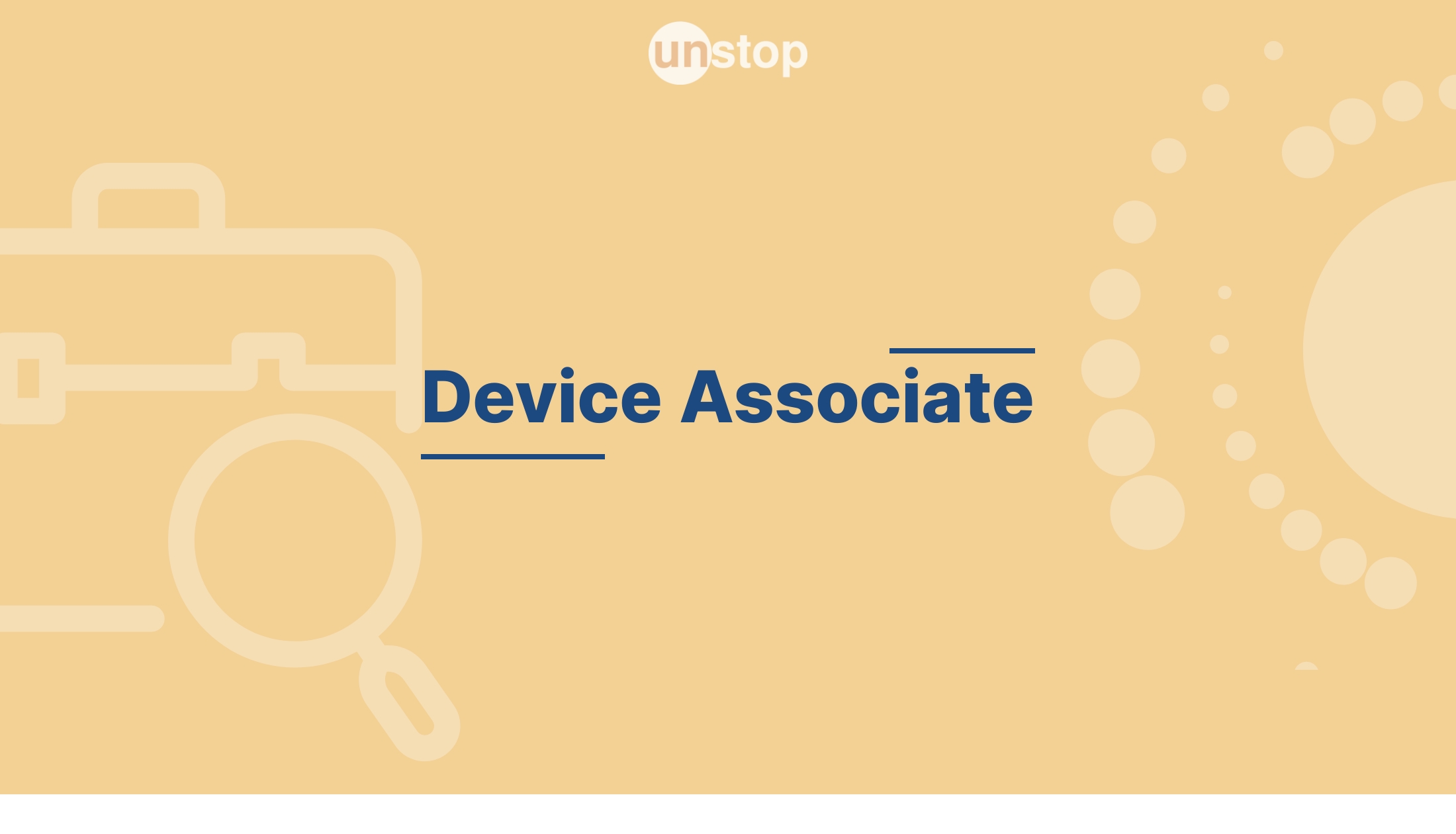 Device Associate by Amazon! // Unstop