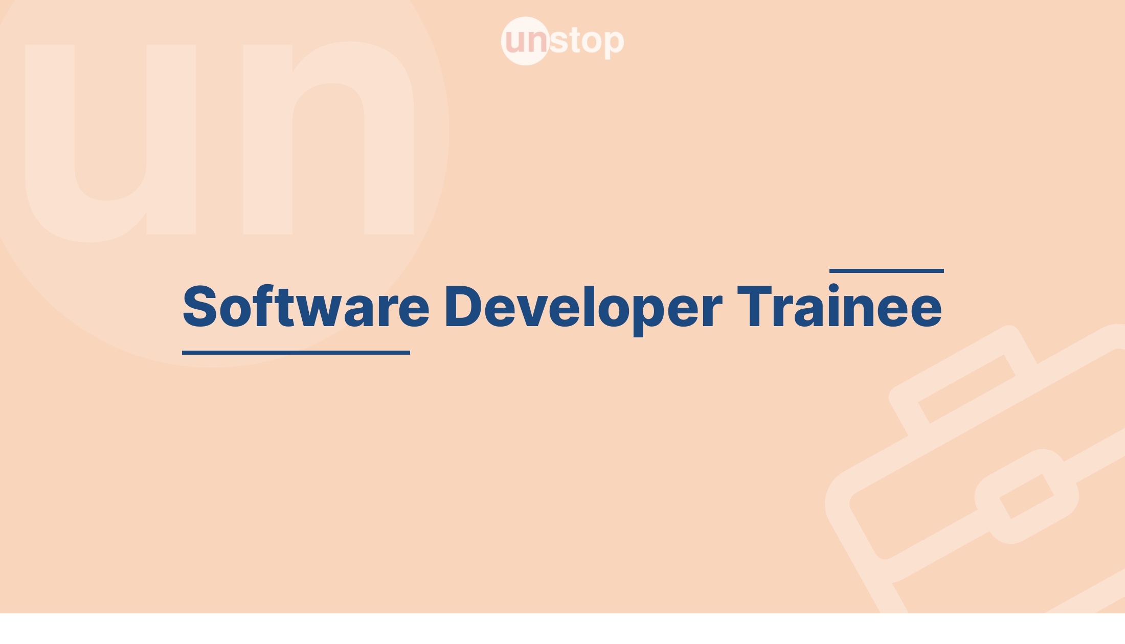 Software Developer Trainee by Hikeon Technologies Private Limited! // Unstop
