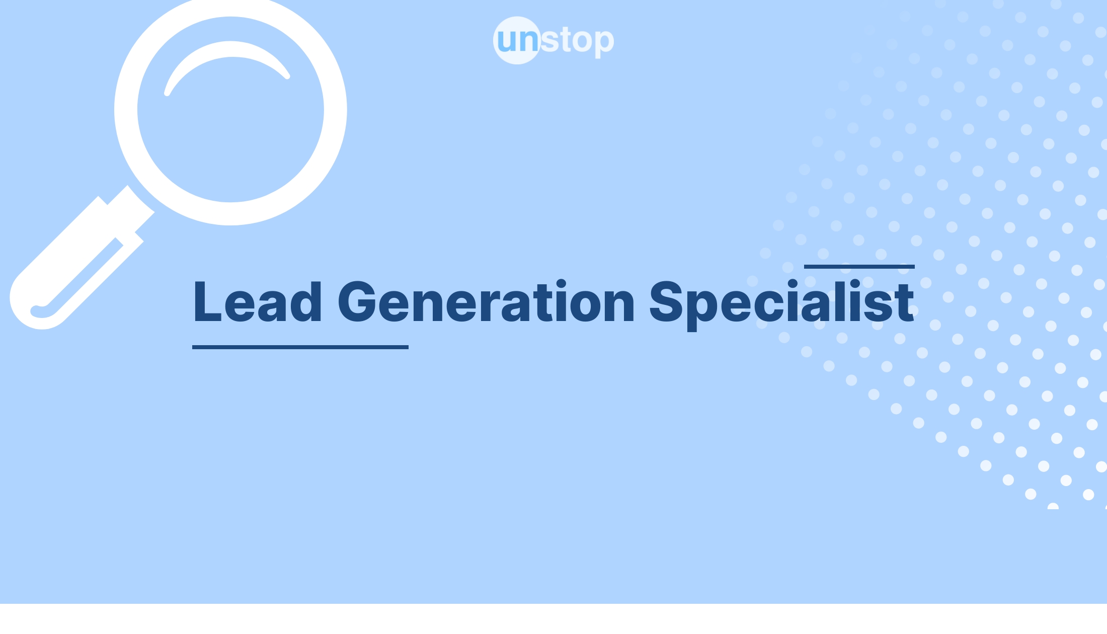 Lead Generation Specialist by Covrize IT solutions! // Unstop