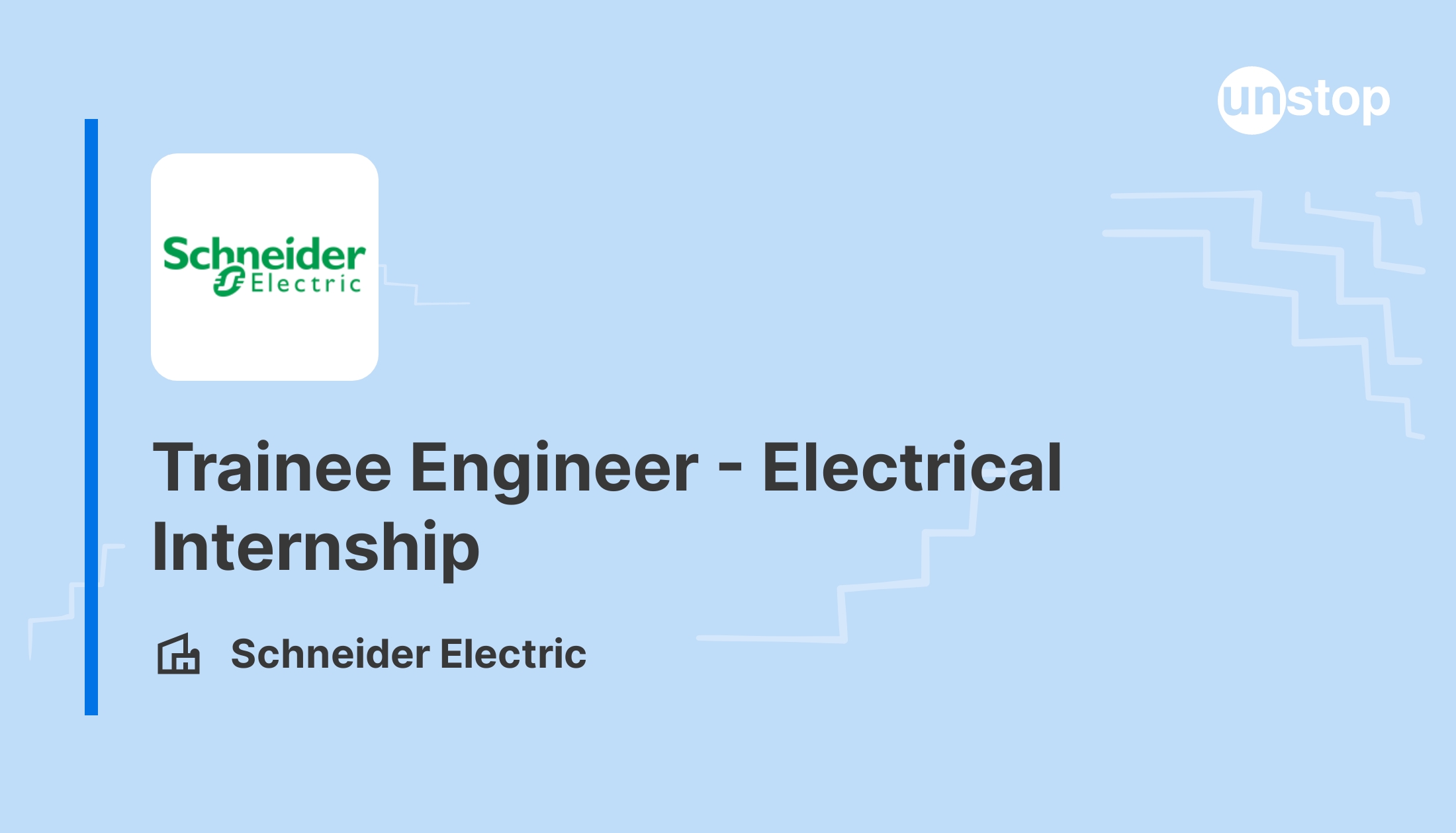 Apply for Trainee Engineer Electrical Internship at Schneider