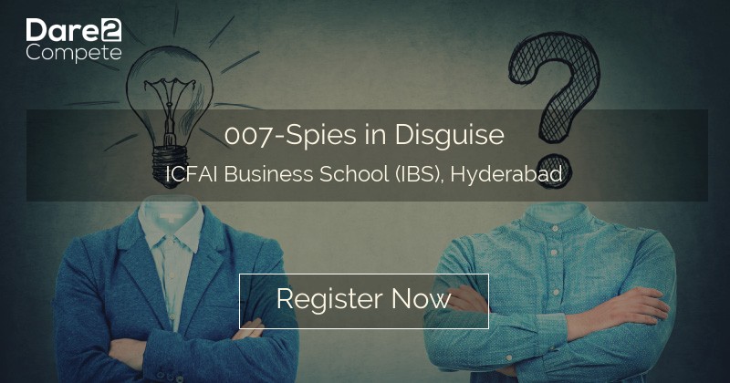 007Spies in Disguise under TRISHNA 2K21 The Official Management and