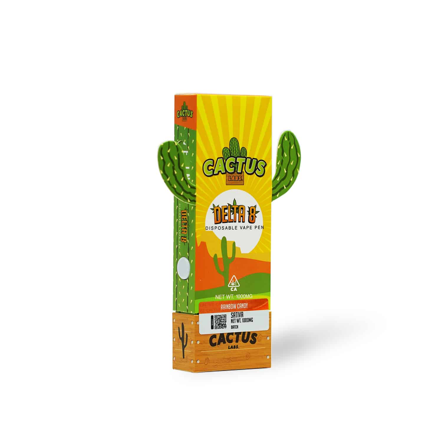 Cactus Labs Rainbow Candy Delta 8 Disposable (1g) For Sale Online