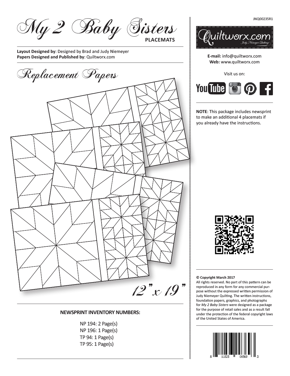 My Two Baby Sisters Placemats