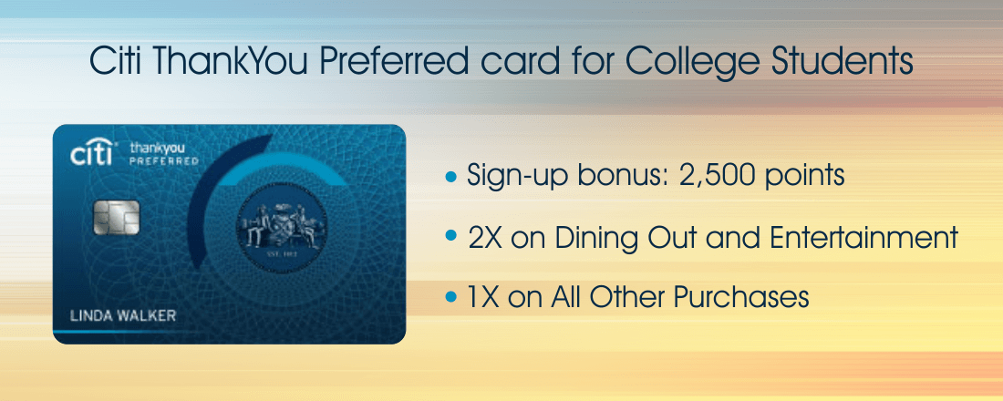 Citi Thankyou Preferred Card For College Students Credit Score Needed