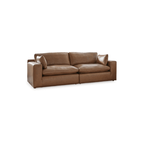 Emilia Caramel Modular Sofa From Ashley Furniture Coleman Furniture