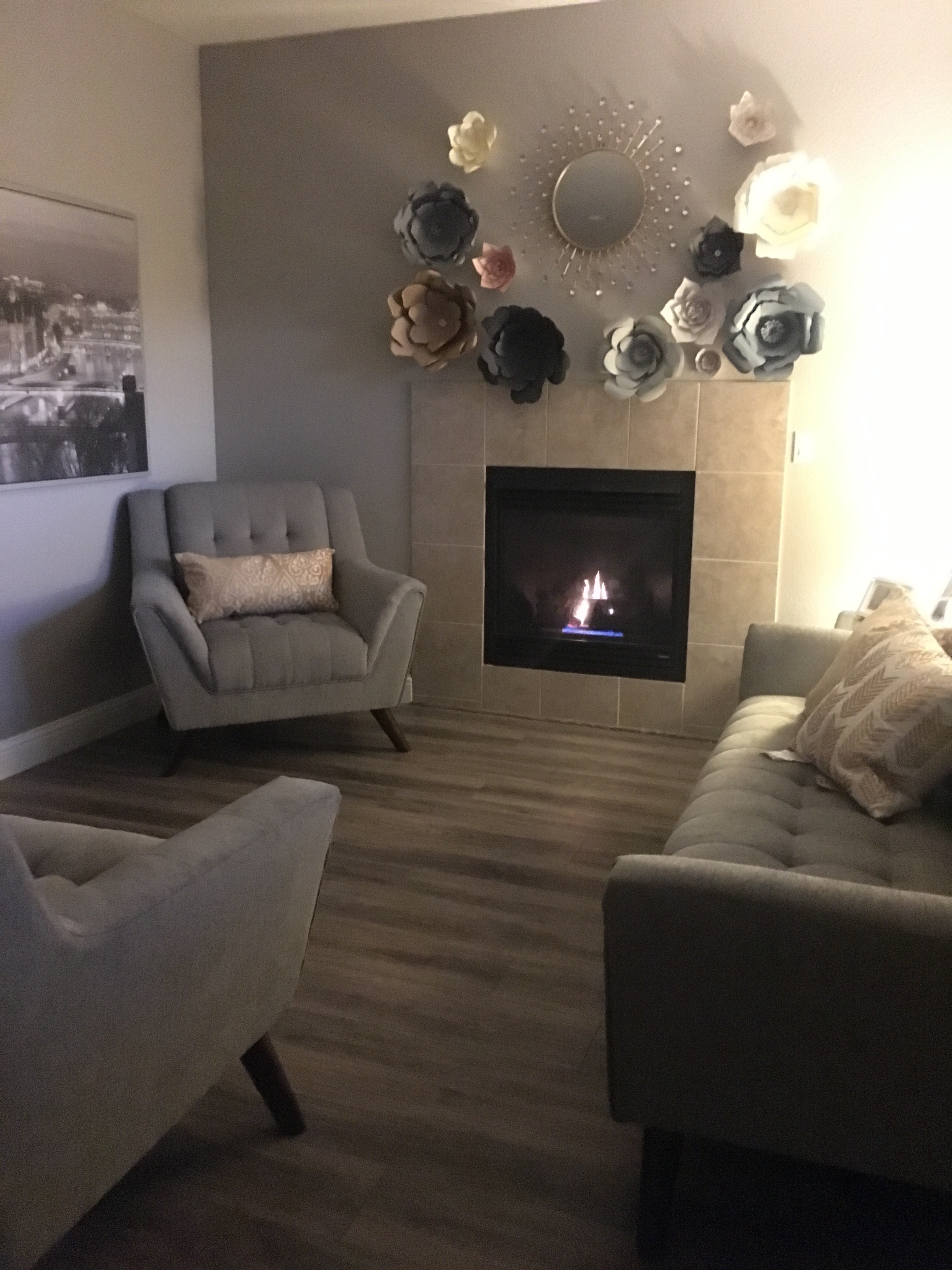 Baby Natalia Dove Gray Living Room Set from Coaster