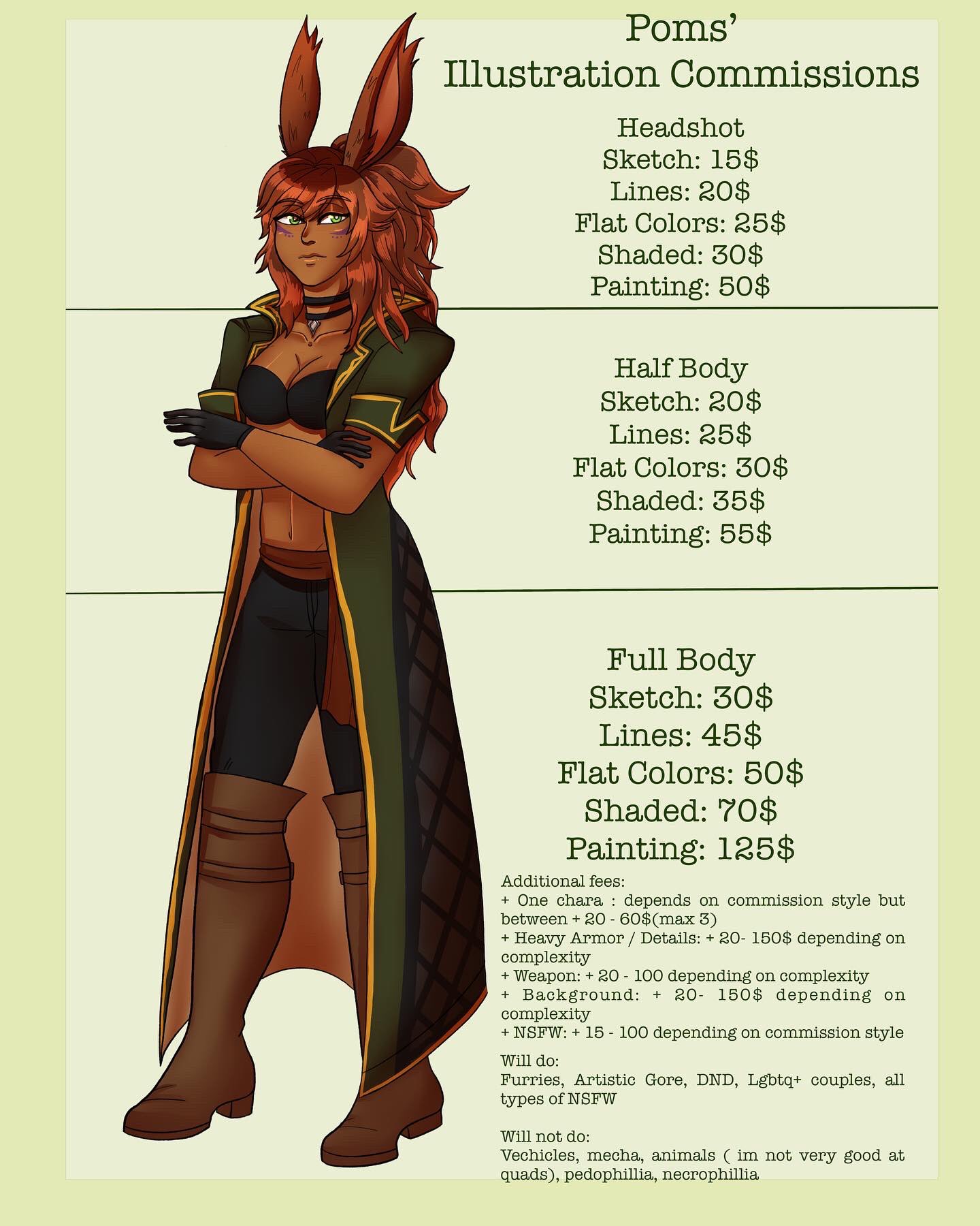 Illustration Commission Artists&Clients