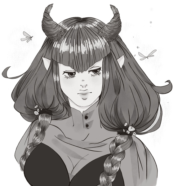 Shaded bust/headshot Artists&Clients