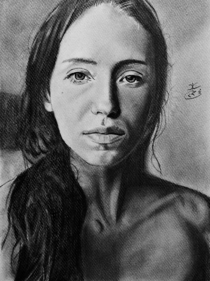 black & white portrait Artists&Clients