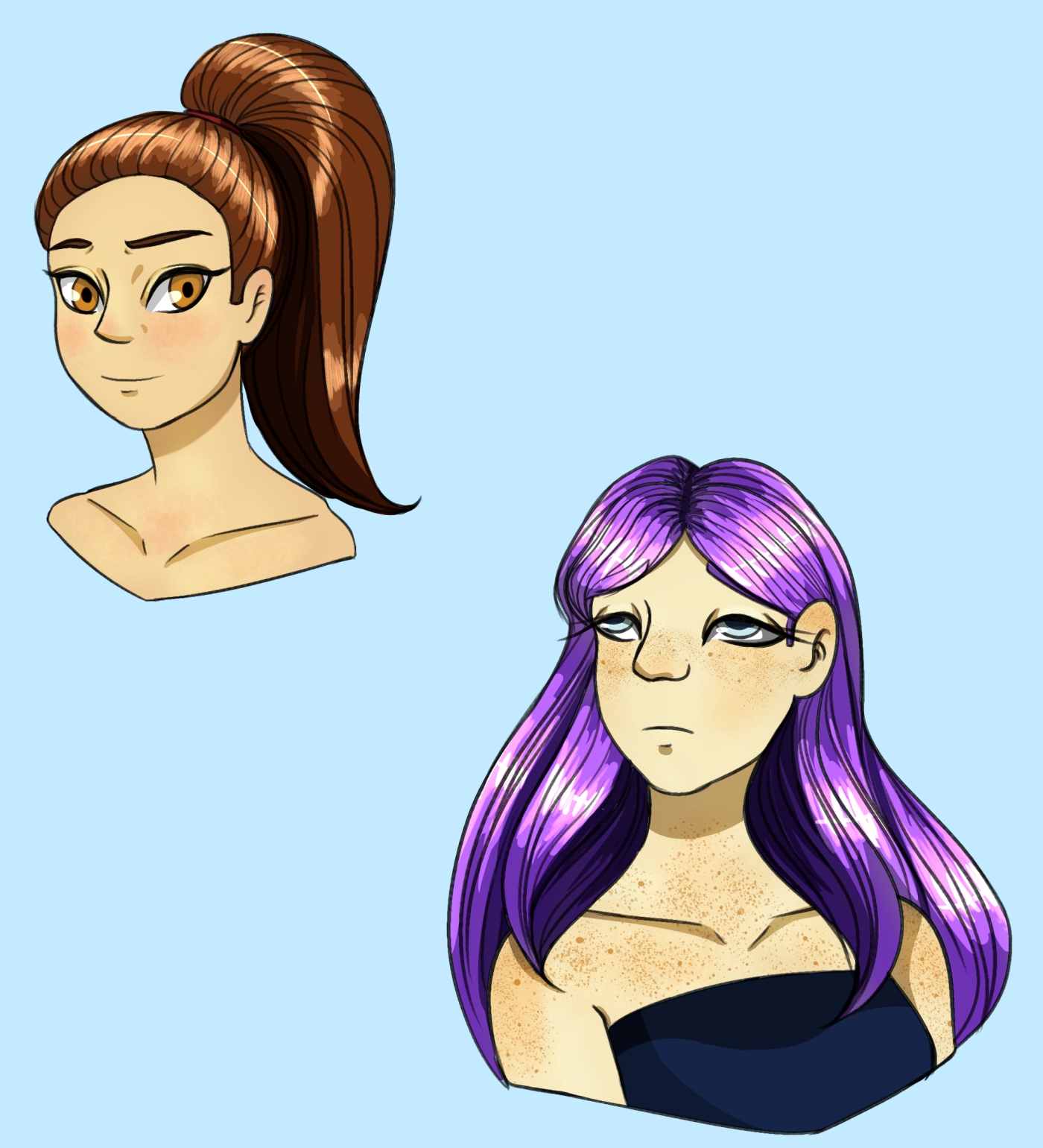 Headshot or Bust Full Color Artists&Clients