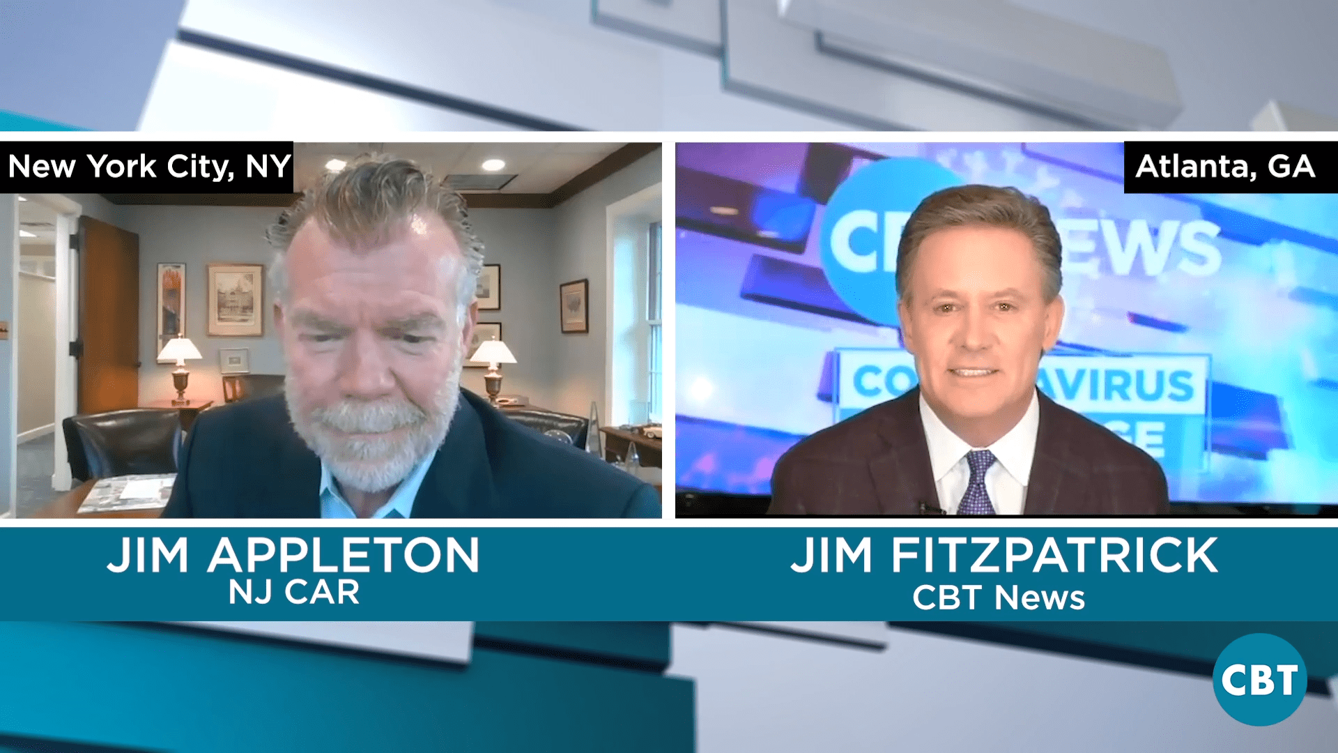 NJ CAR President Jim Appleton Discusses the Impact of COVID19 on New