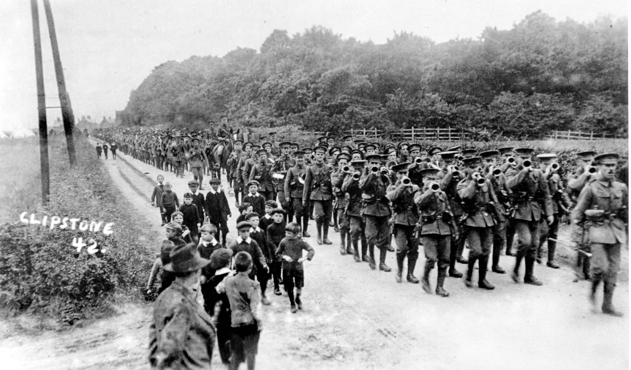 Clipstone Camp and the Mansfield Area in WW1 Clipstone, World War I