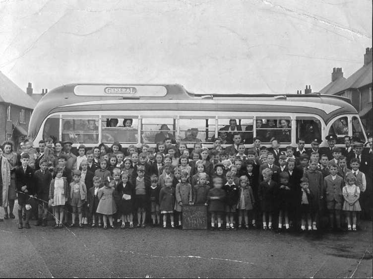 Maltby Road Childrens Outing 1947 Leisure, Mansfield Leisure Our