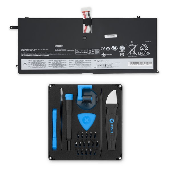 Lenovo ThinkPad X1 Carbon Gen 1 (2012) Replacement Battery - iFixit