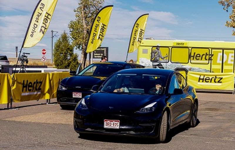 News Rental giant Hertz dumps EVs, including Teslas, for petrol cars