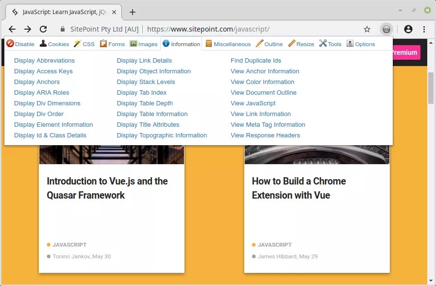 10 Top Chrome Extensions for Your  Development Workflow — SitePoint