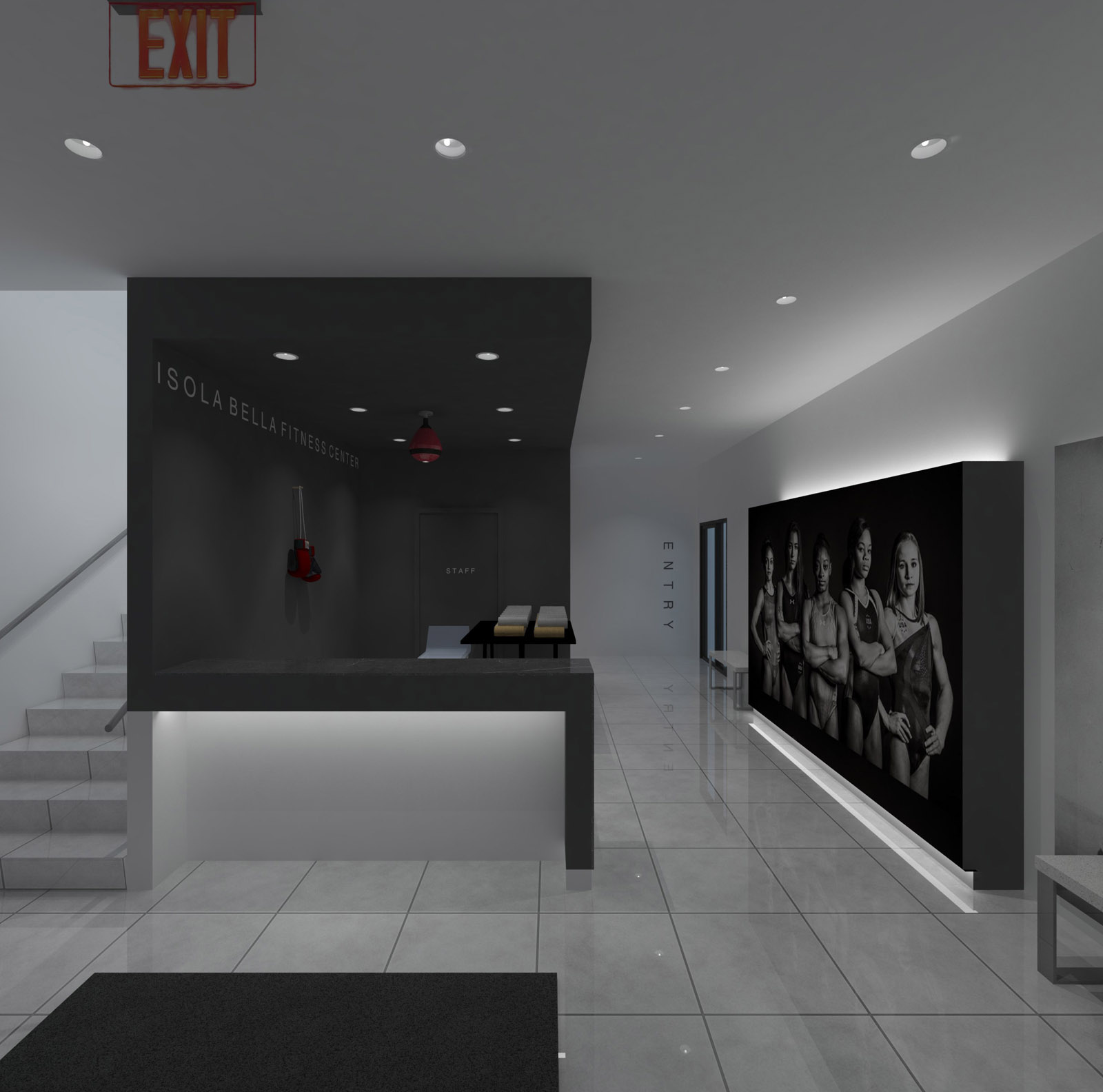 The Isola Bella Apartment Complex Fitness Remodel DAB Architecture