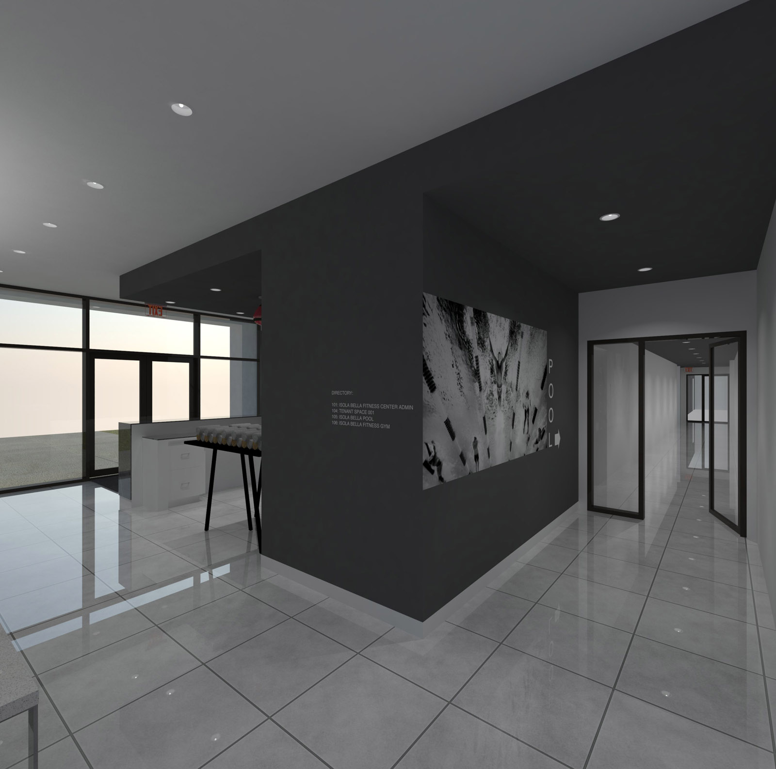 The Isola Bella Apartment Complex Fitness Remodel DAB Architecture