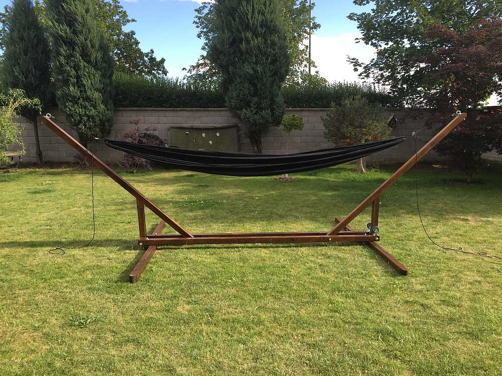 How I made my foldable hammock stand Outdoor & DIY blog