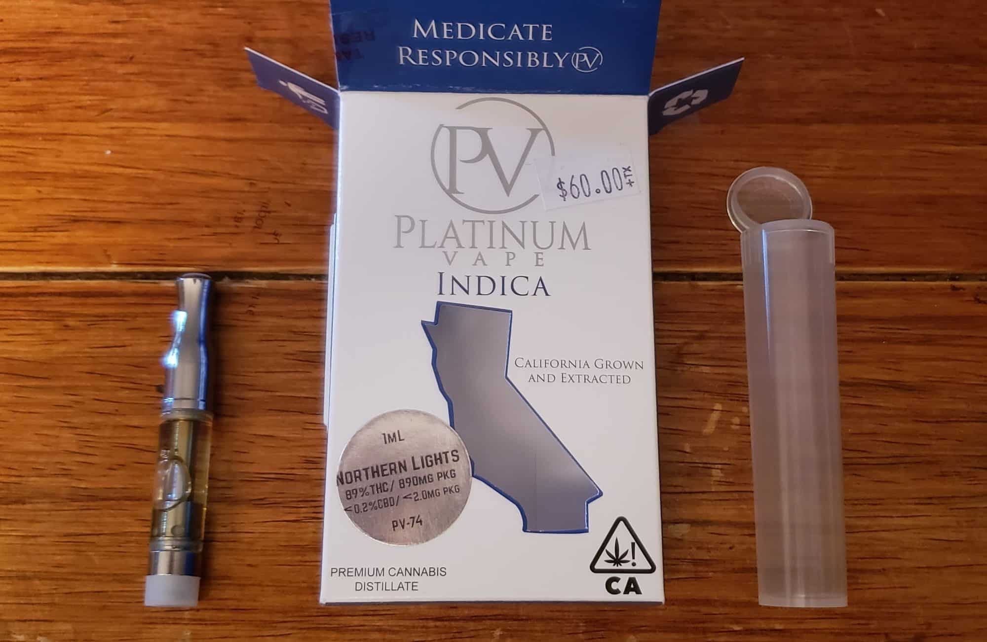 Platinum Vape Cartridge Review True to Strain Taste, Quality THC Oil