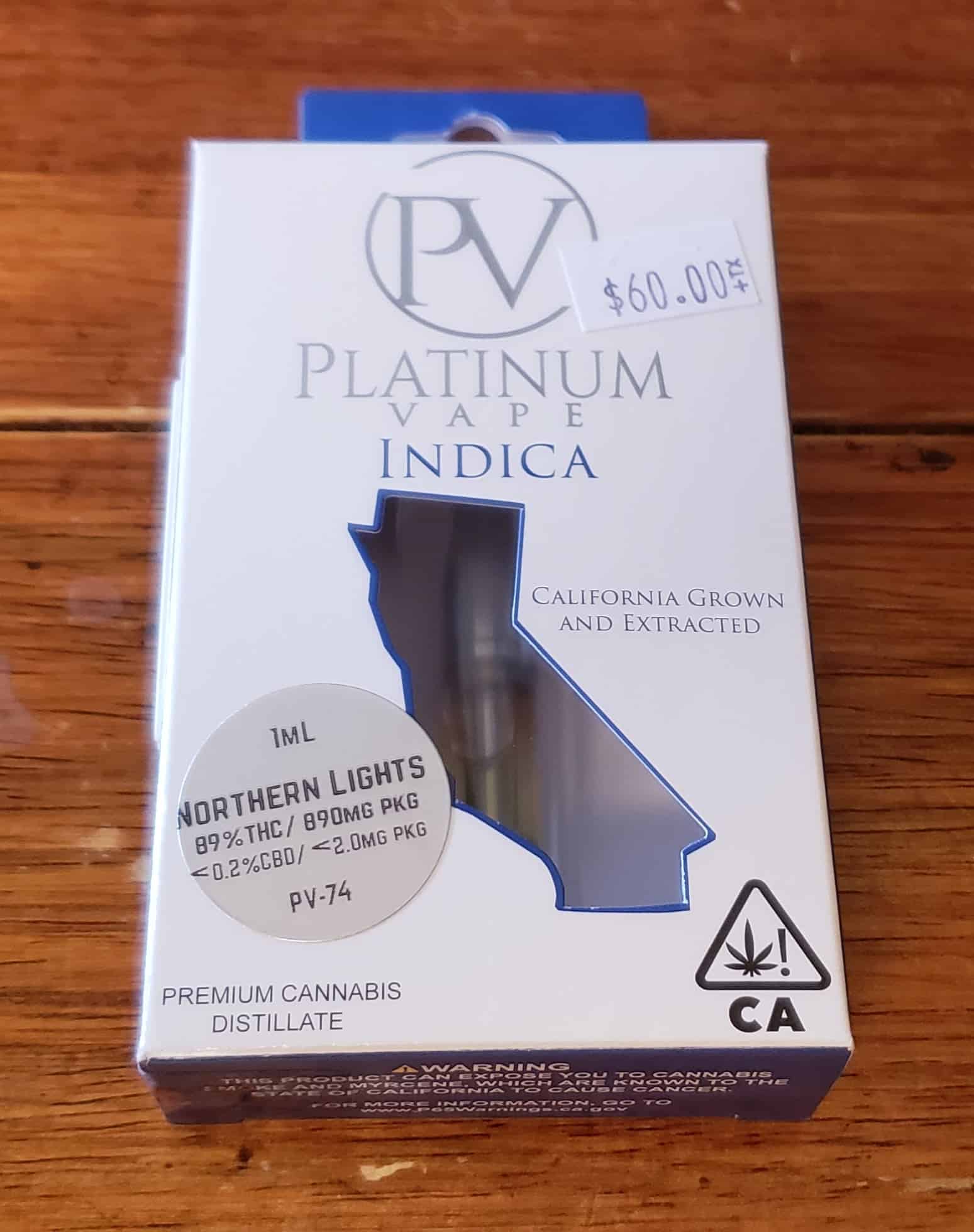 Platinum Vape Cartridge Review True to Strain Taste, Quality THC Oil