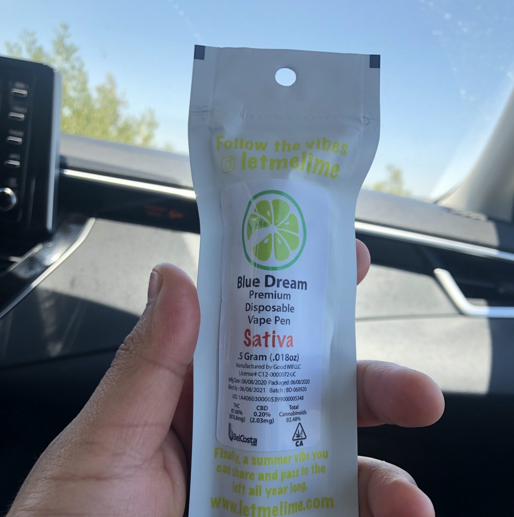 Lime Vape Disposable Review Convenient Device Provides Smooth Hits