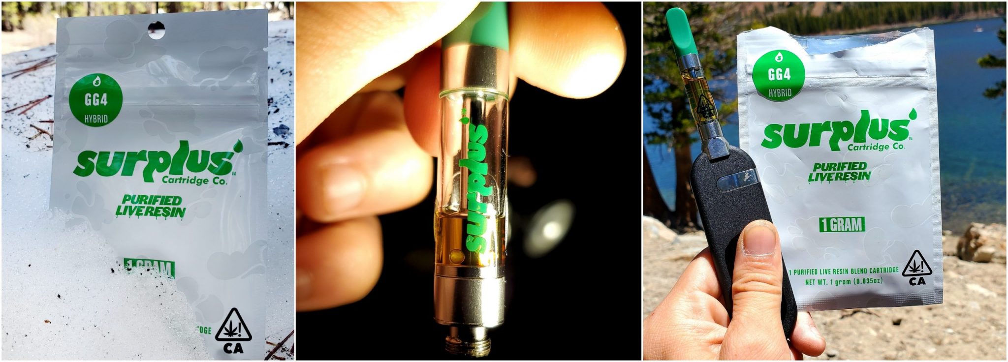 Surplus Live Resin Cartridge Review Solid Quality and Taste