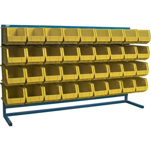 CB186 Louvered Rack & Bins Combinations Distribution and Beyond Corp.