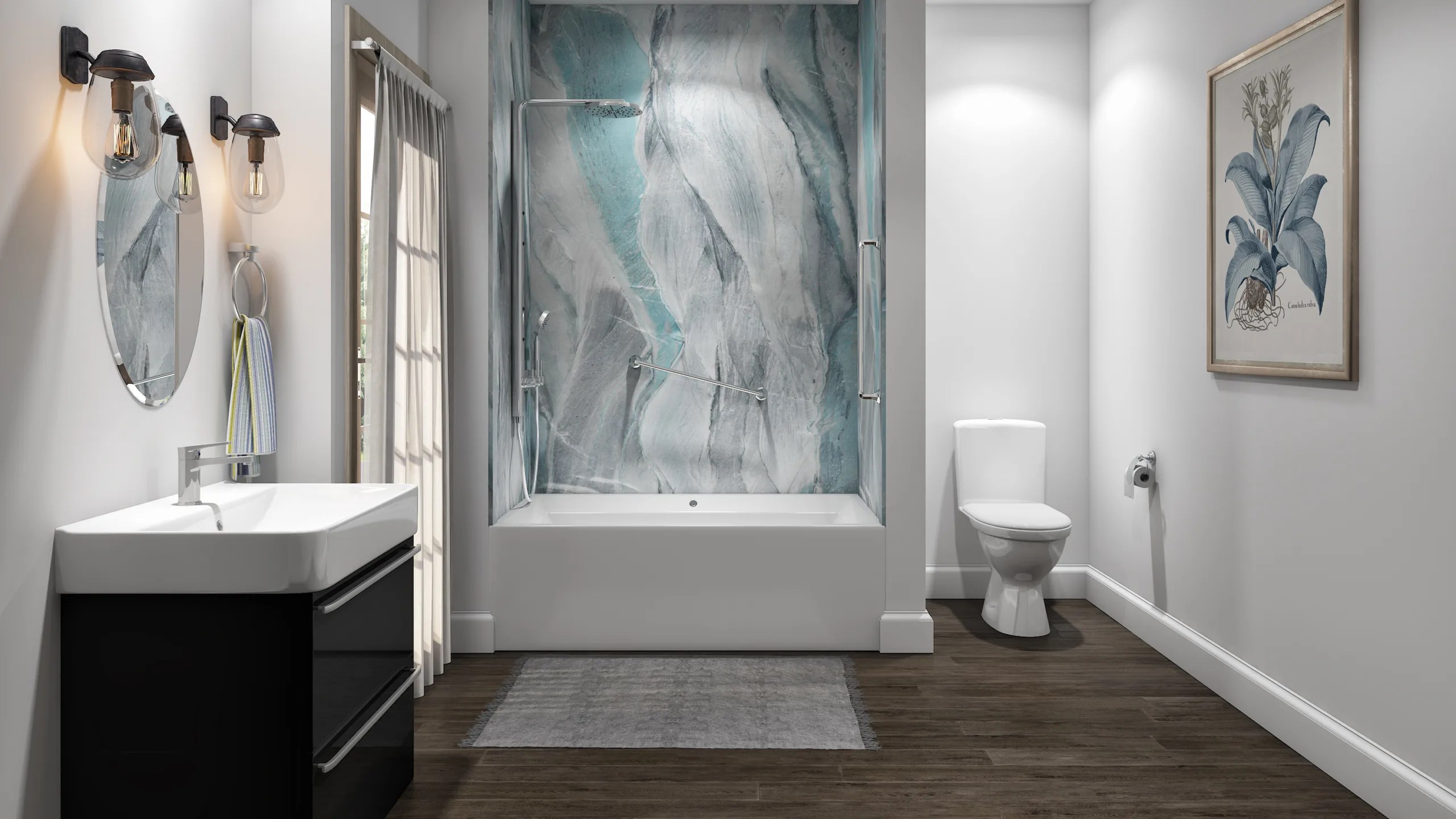 Acrylic Tubs vs Porcelain DaBella