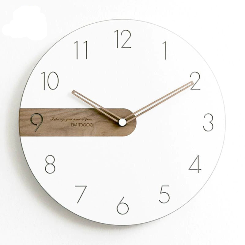 Nordic Stil Wanduhr dabruchi!