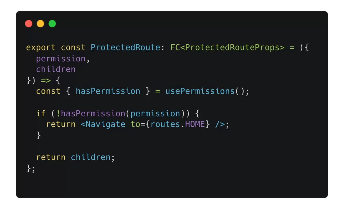 How to use ReactJS for secure RoleBased Access Control?