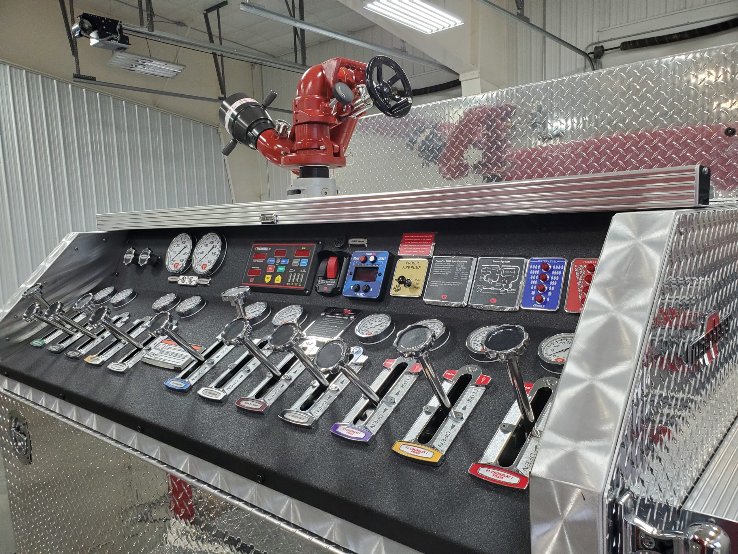 Top Mount Pump Panel