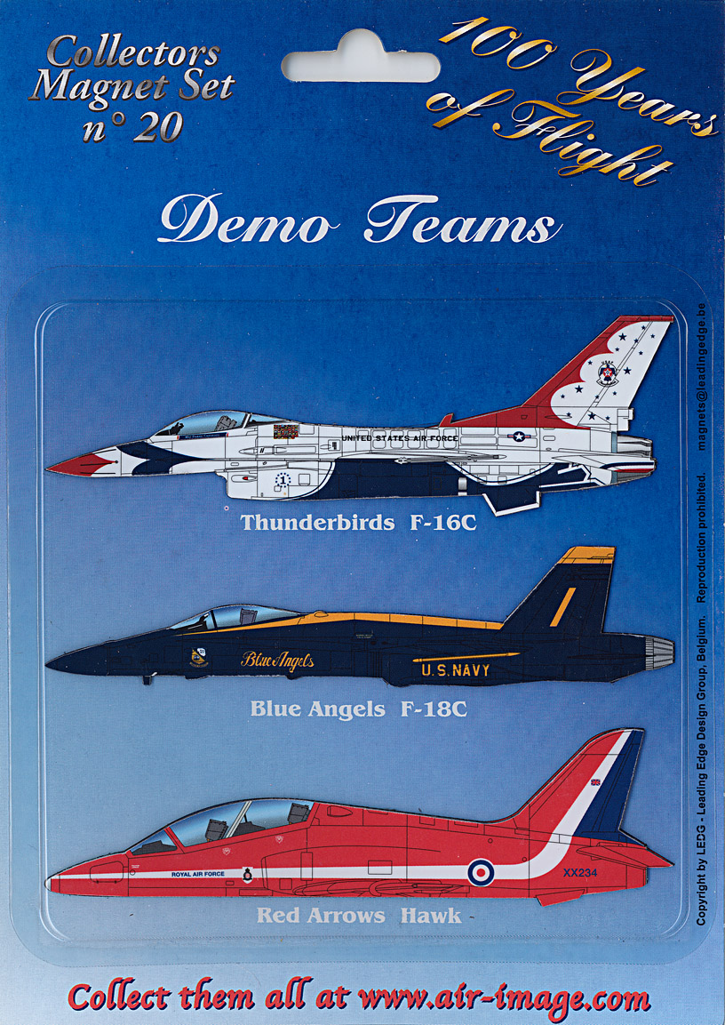 AirImage aircraft fridge ThunderBirds / Blue Angels / Red Arrows