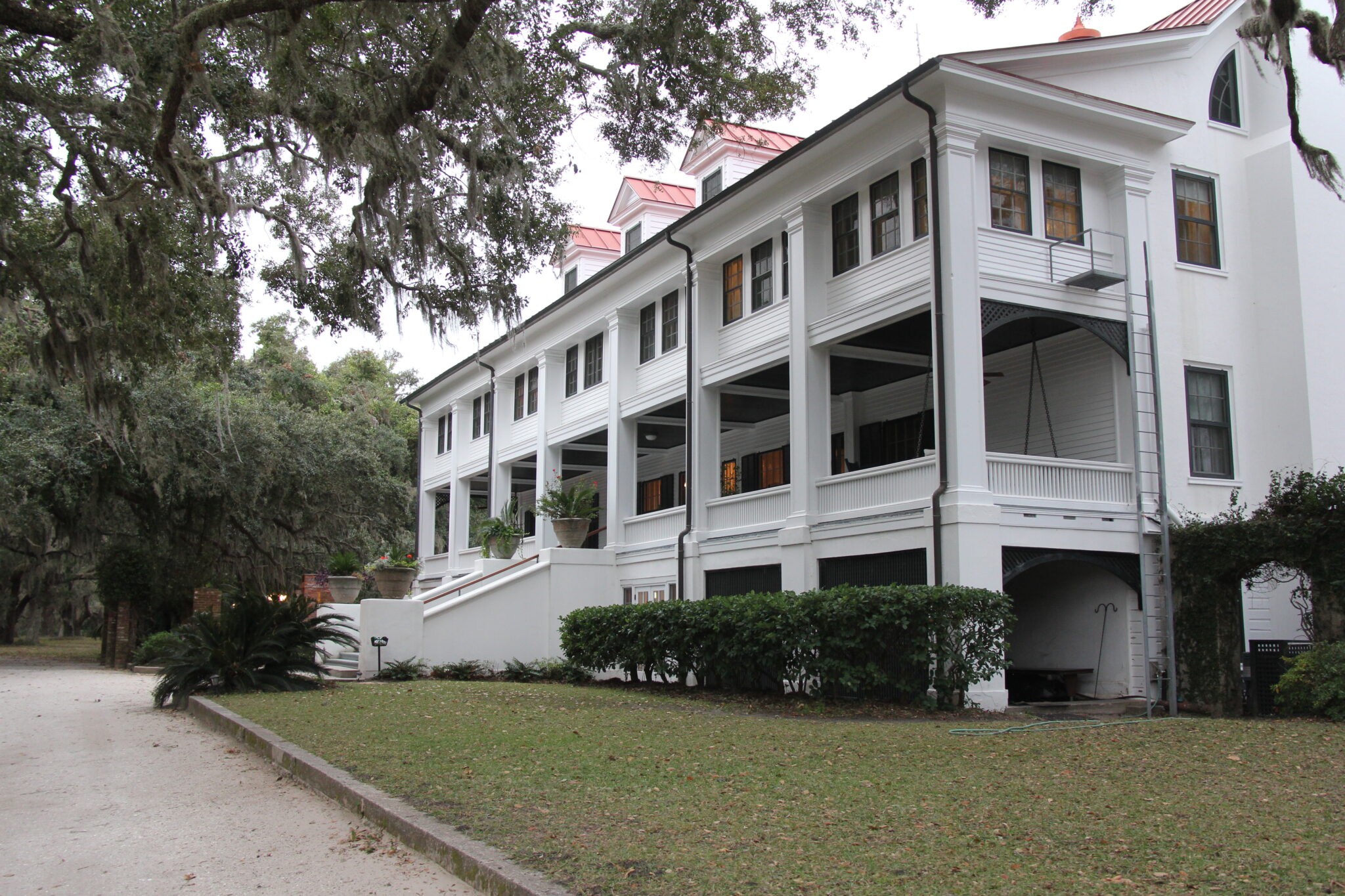the Greyfield Inn at Cumberland Island Dadcation