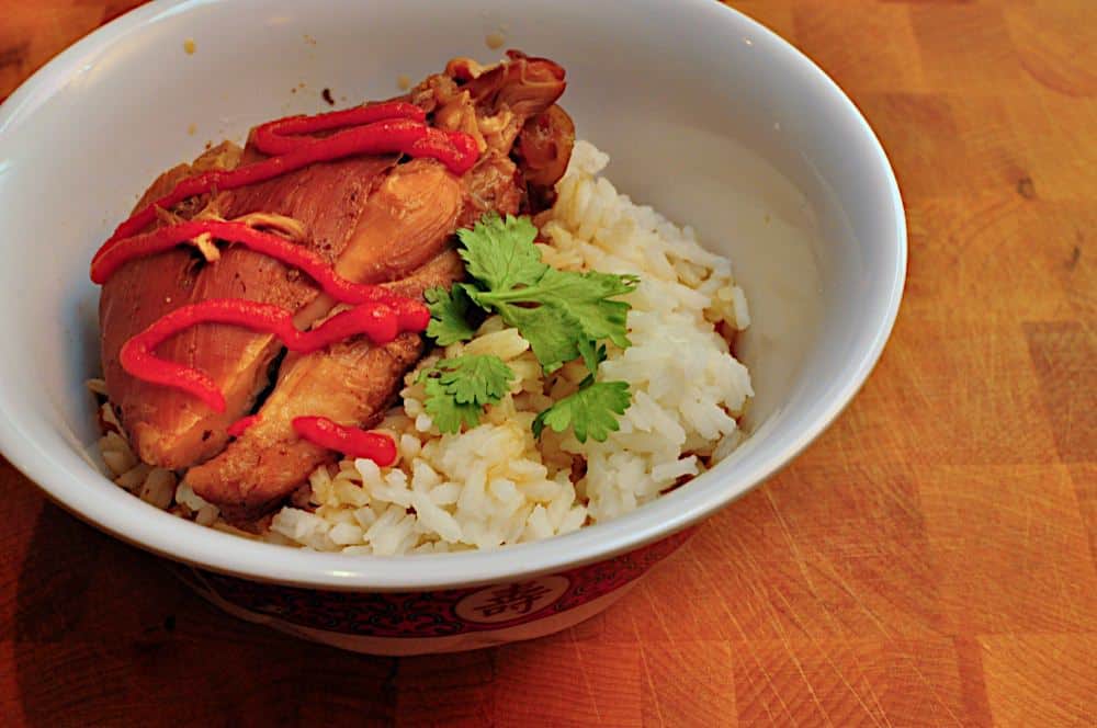 Slow Cooker Chinese Red Cooked Chicken Thighs Dad Cooks Dinner