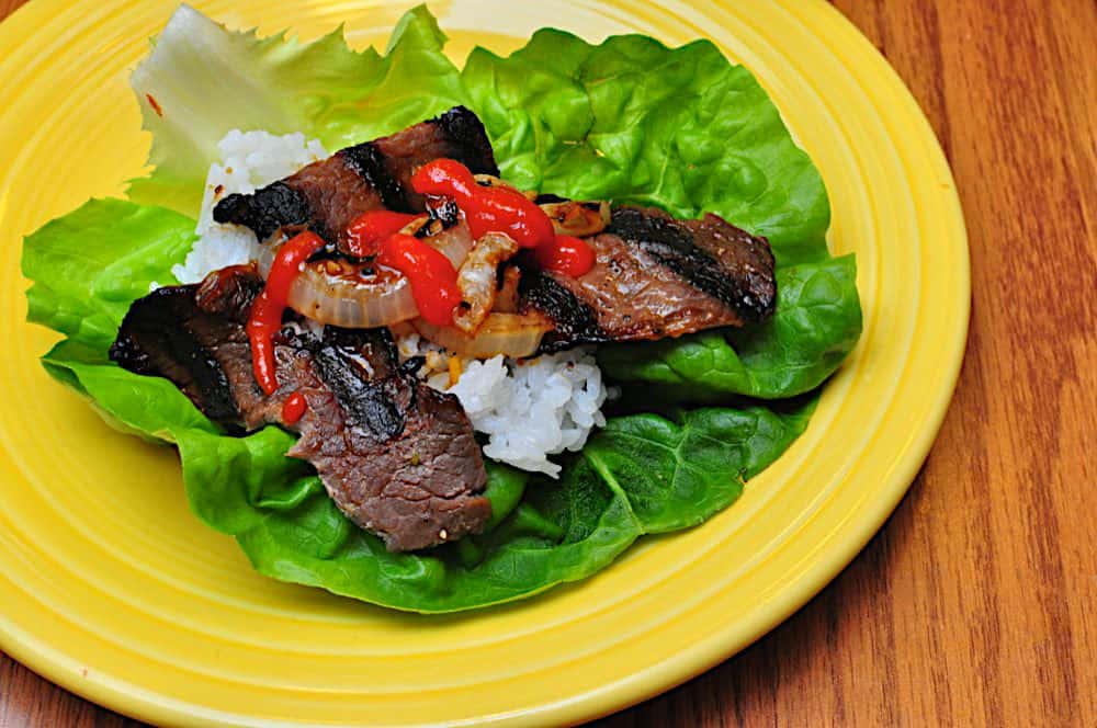 Korean Grilled Beef Lettuce Wraps (Bulgogi) Dad Cooks Dinner