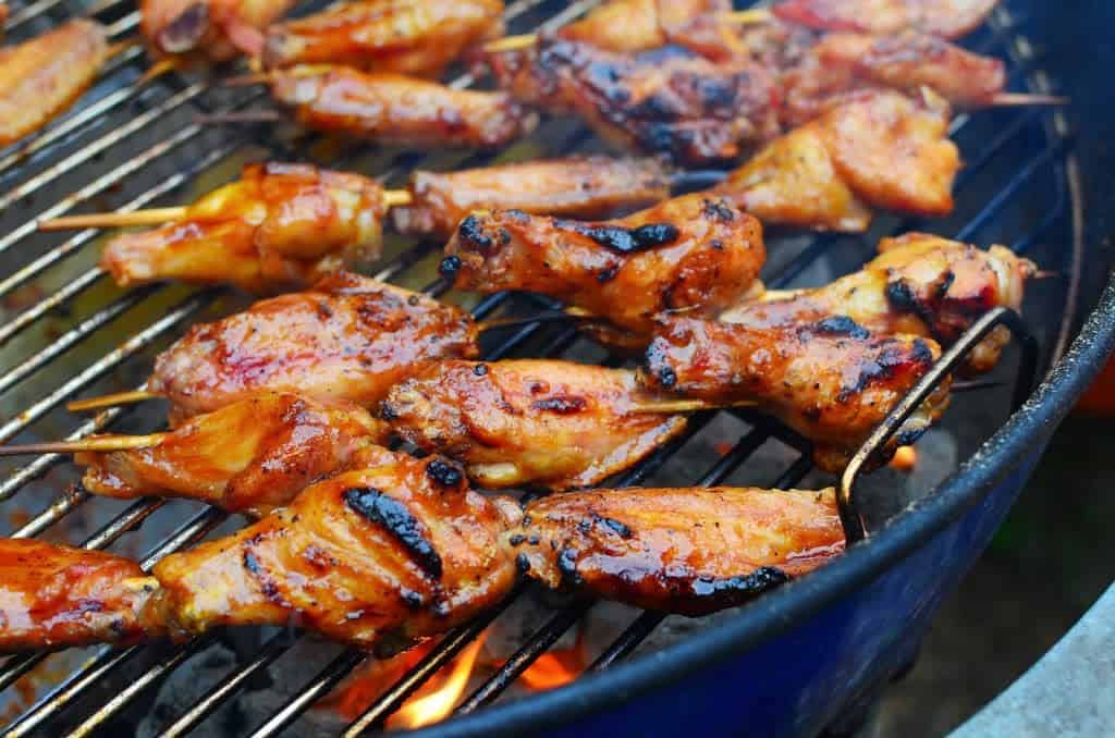Grilled Chinese Chicken Wings (Chuan’r Chicken Wings) Dad Cooks Dinner