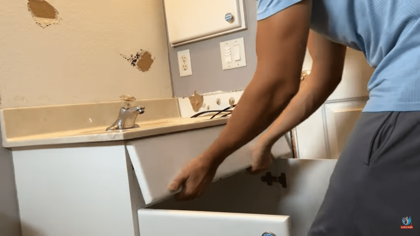 How to Remove a Bathroom Vanity? Daddicated