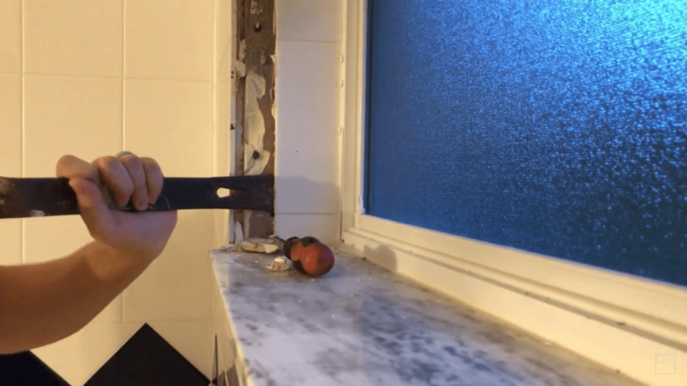 How to demolish a bathroom shower? DIY bathroom bathtub to shower