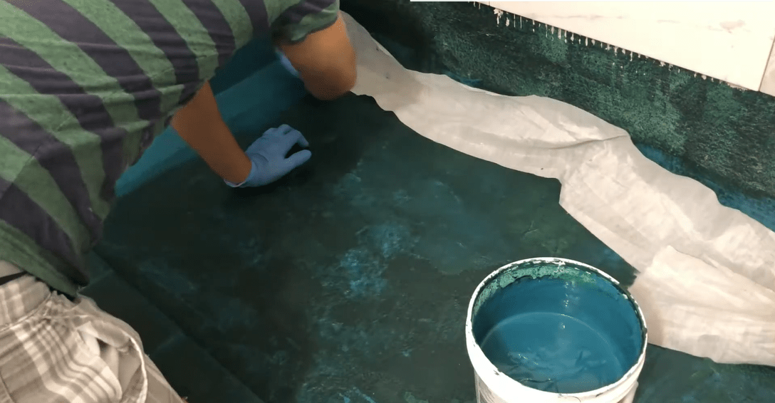 How to waterproof a shower floor, shower pan, and curb? Daddicated