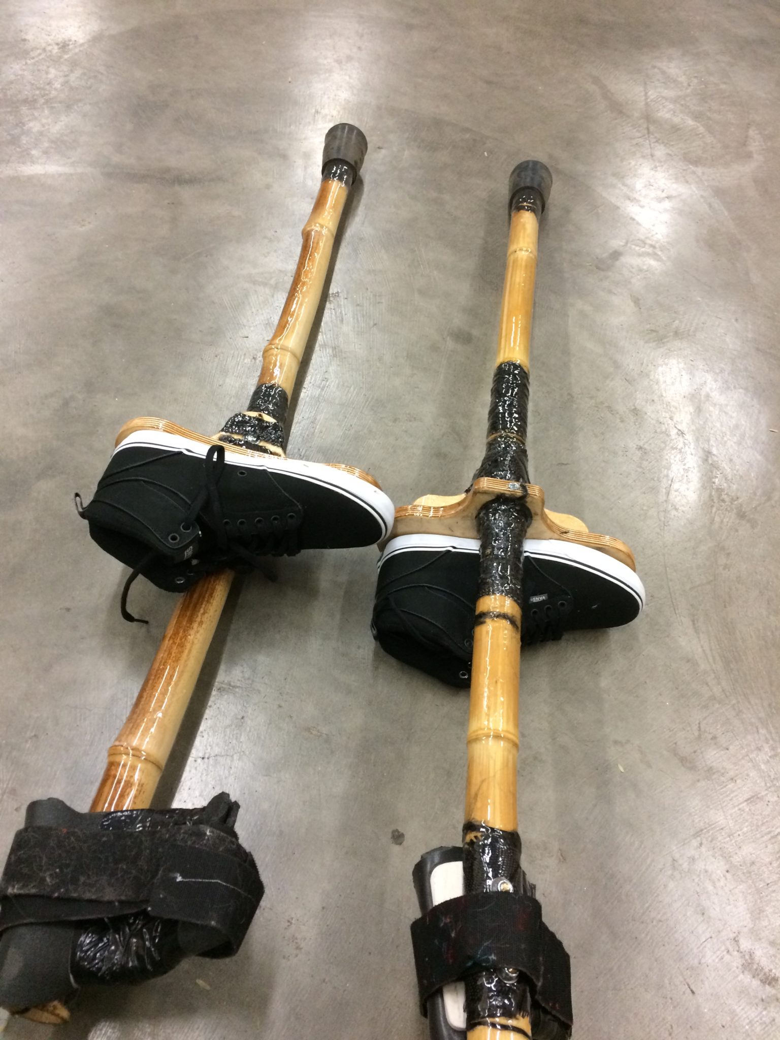 Bamboo/Carbon Fiber Daddy Long Legs Stilts