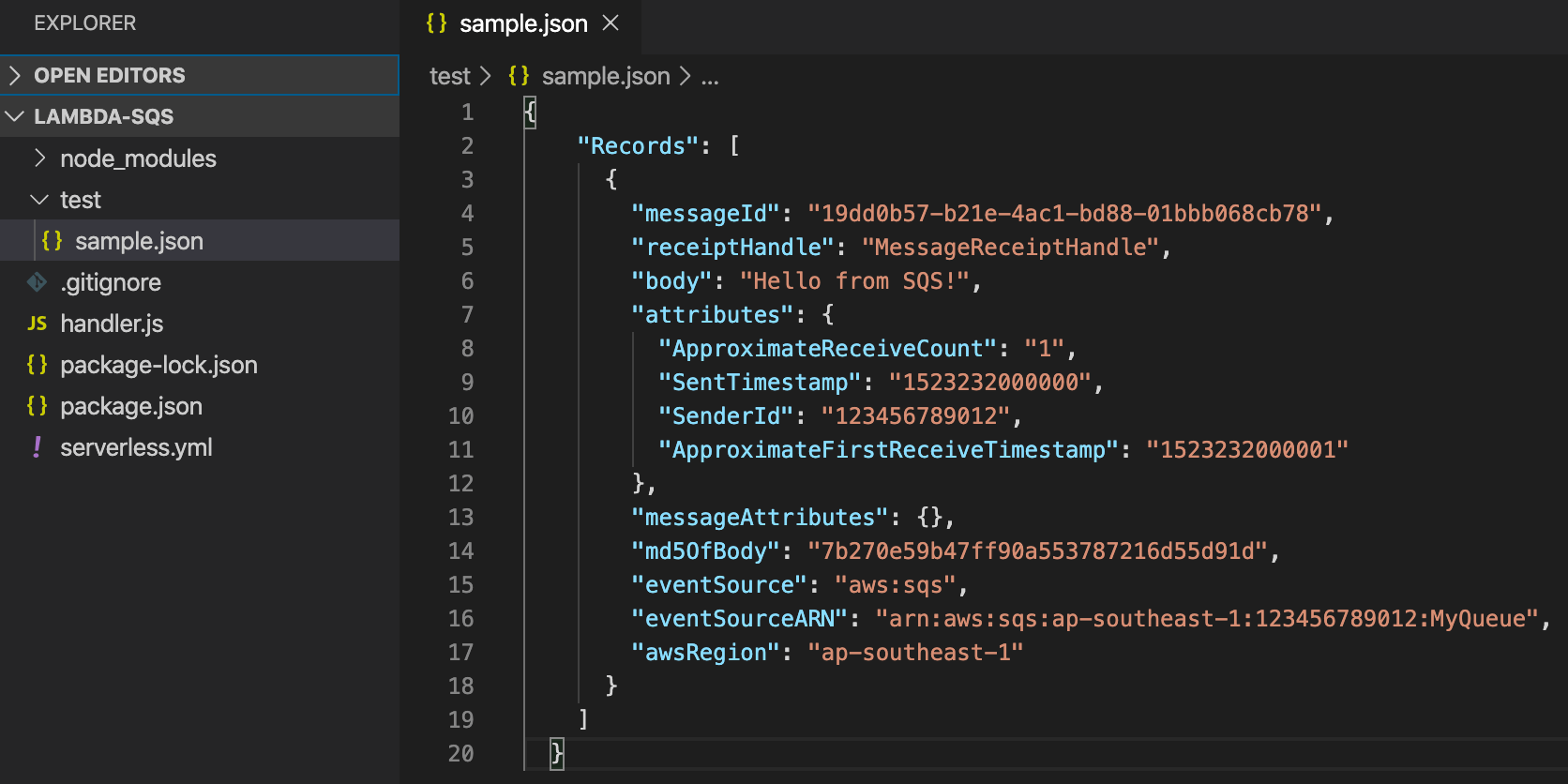 aws lambda 개발하기(8) Asynchronous Tasks by SQS(Simple Queue Service)