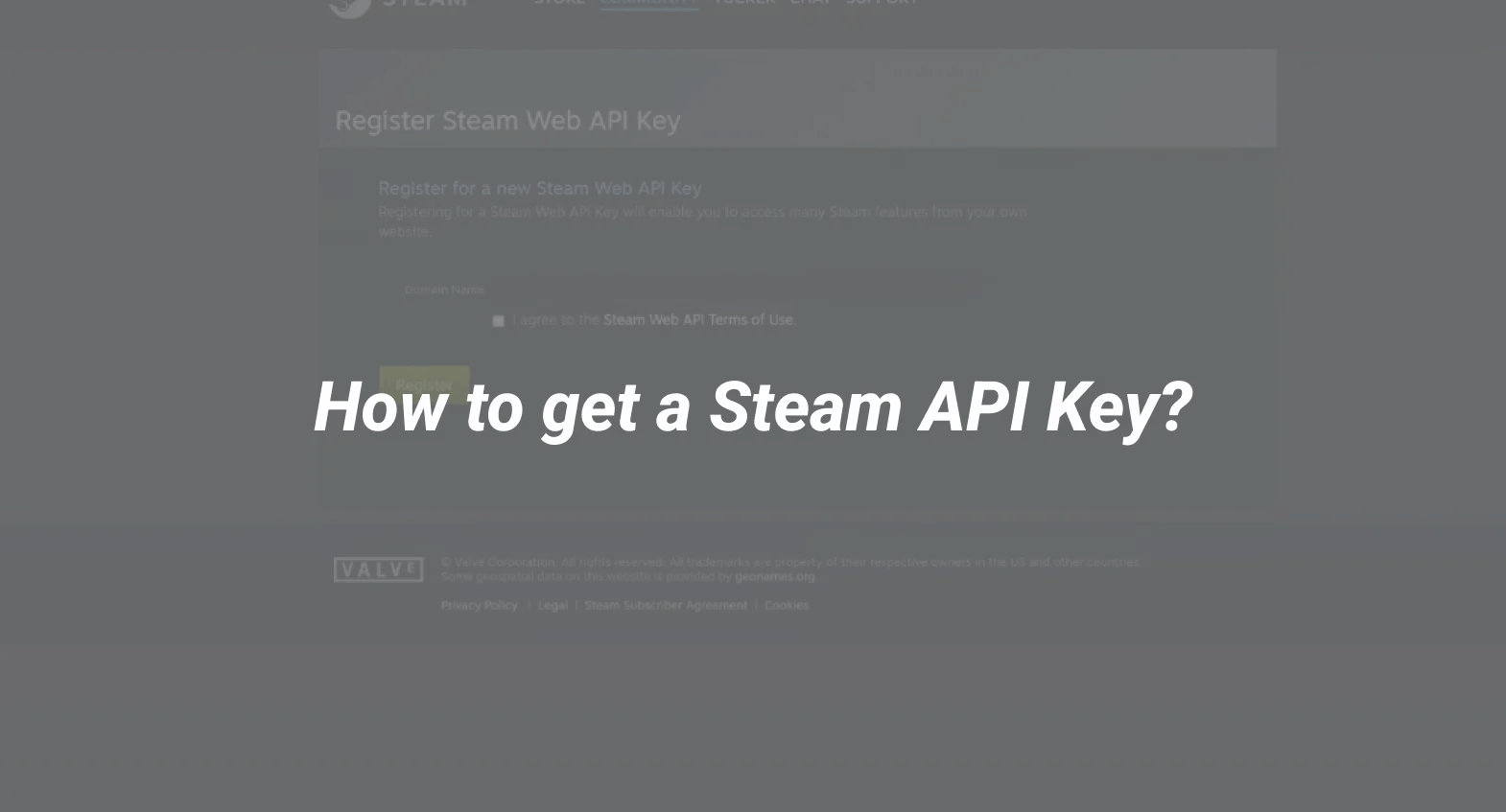 How to Get a Steam API Key: Secure Setup & Usage Guide