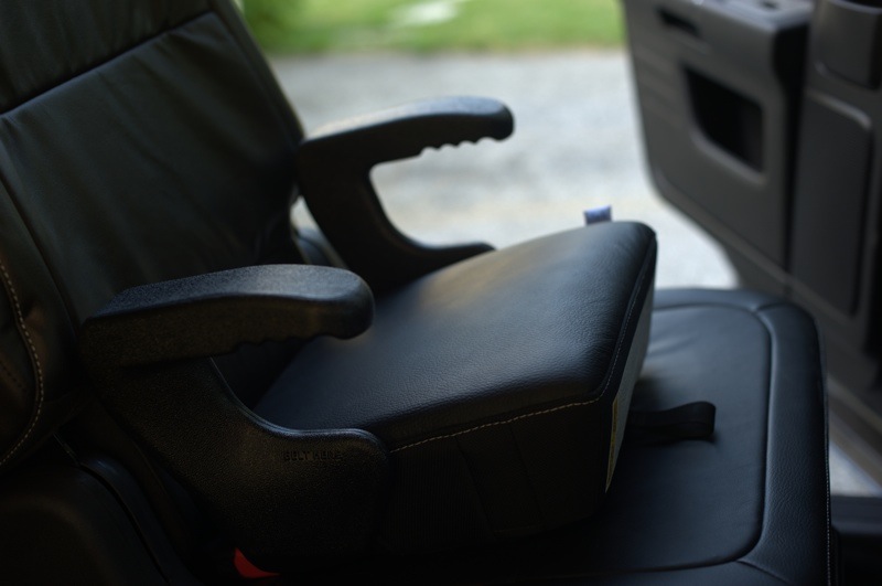 Worn Leather Clek, Or Six Months In A Black Leather Booster Seat