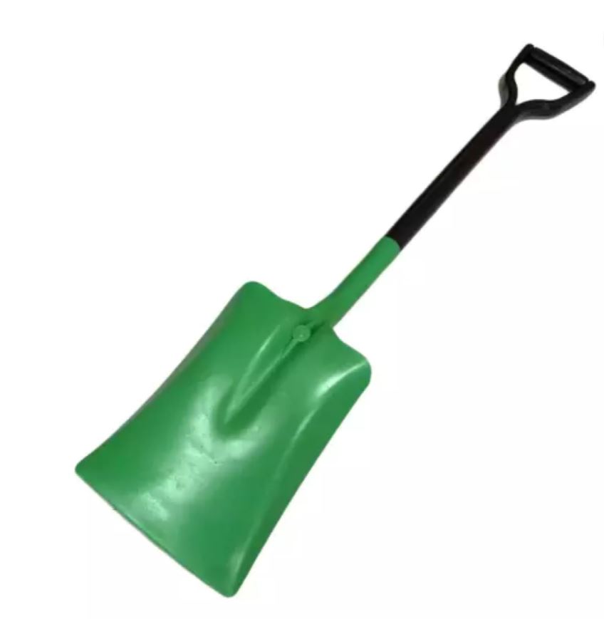 FIBERGLASS NONSPARK SQUARE SHOVEL Dade