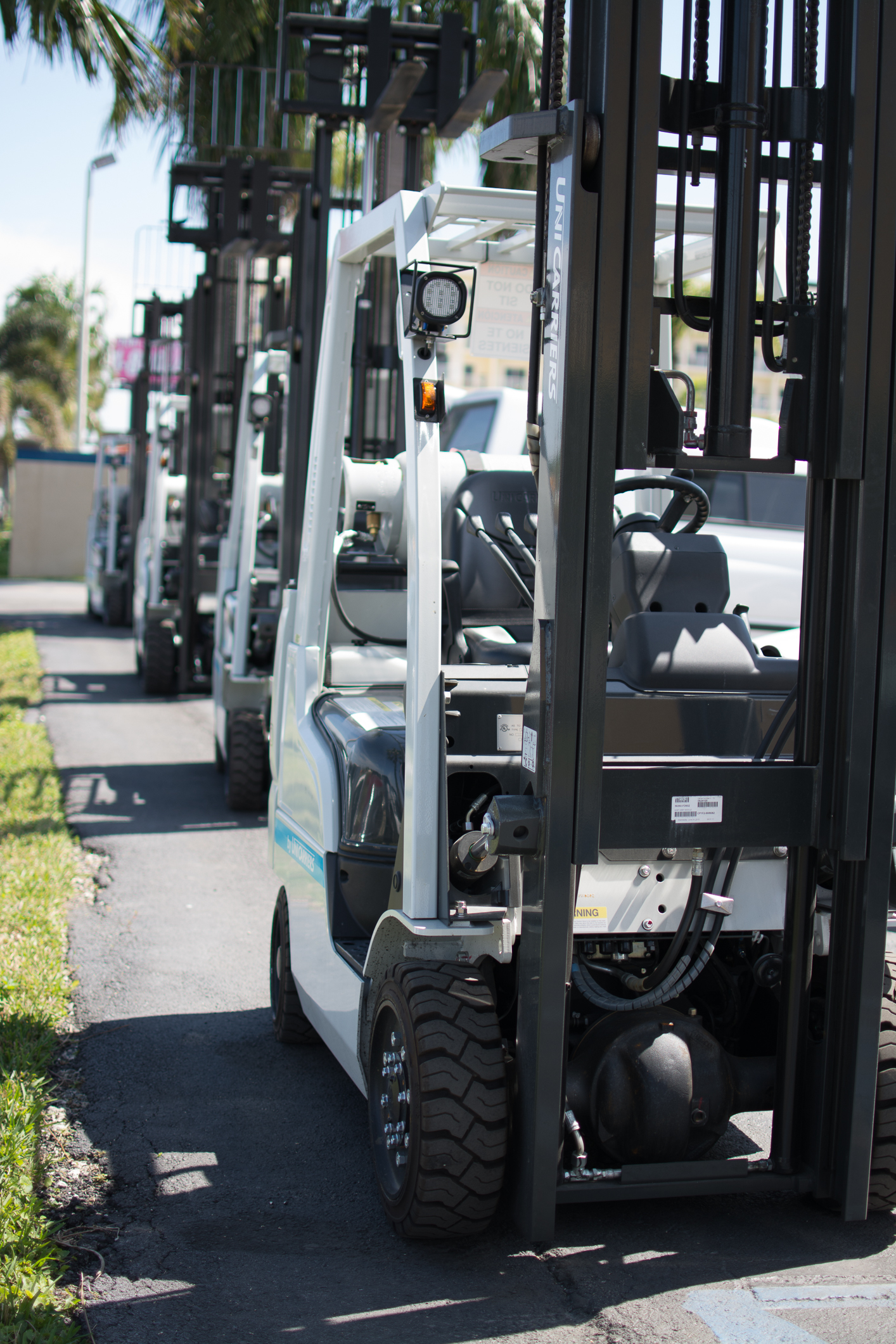 Forklifts Rentals in Miami Dade and Broward, South Florida.